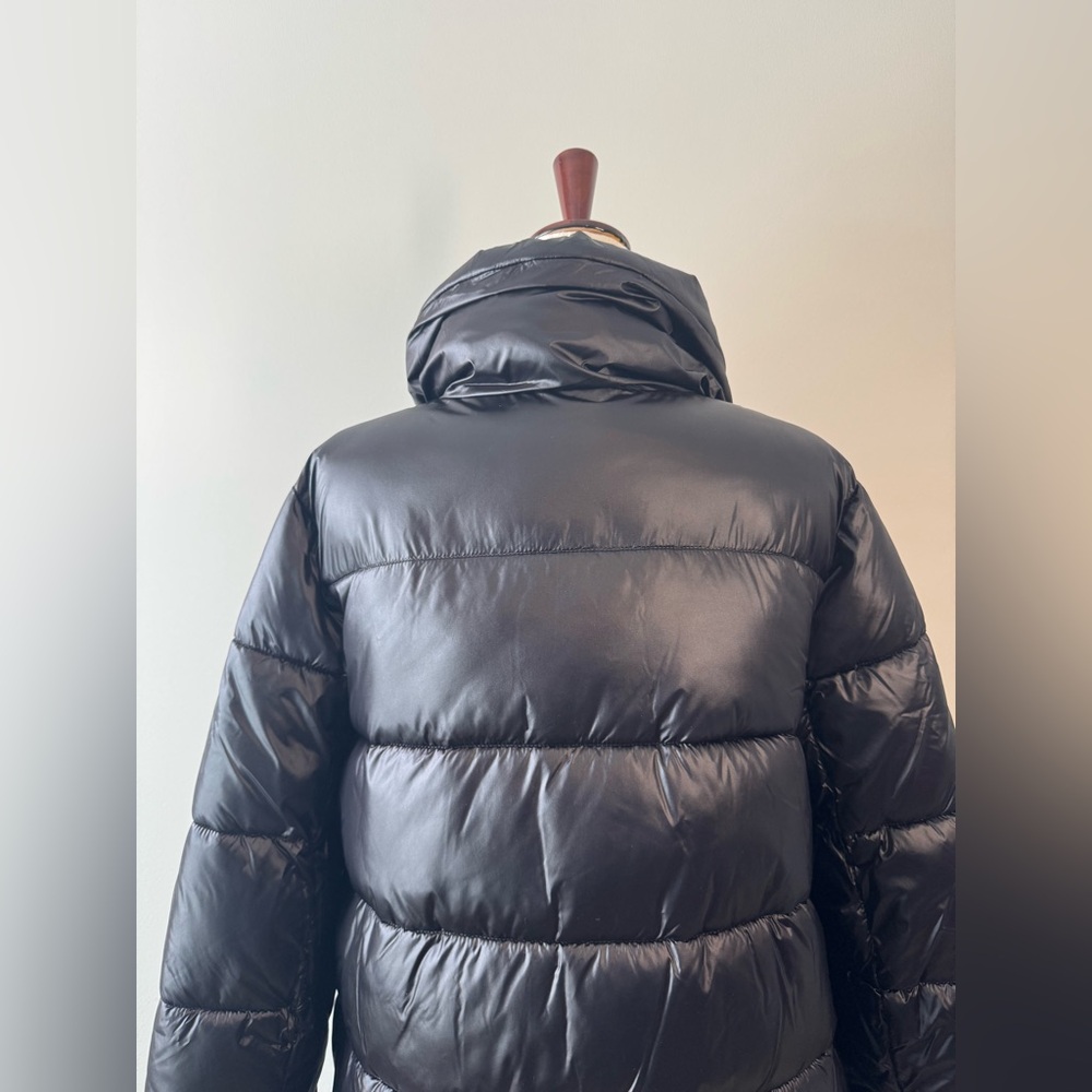 BCBGeneration Water Resistant Snap Front Black Pu… - image 7